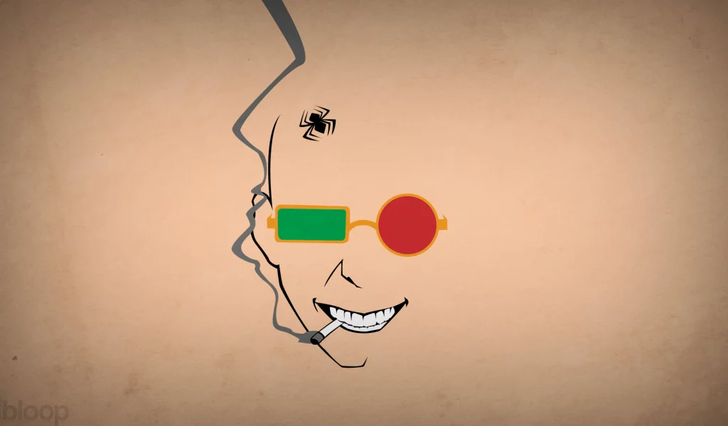 blo0p, spider jerusalem, transmetropolitan, минимализм