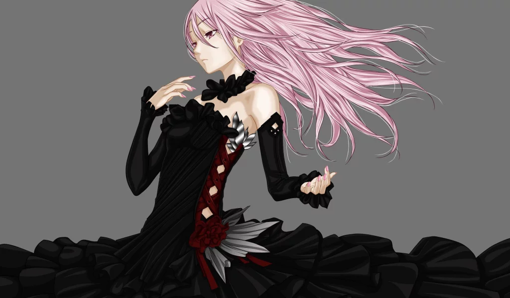 Guilty crown, Инори, Inori, корона вины, платье