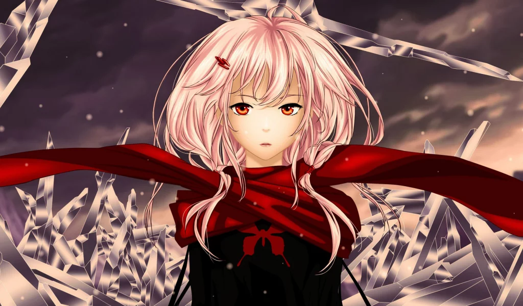 Guilty crown, Инори, Inori, вирус апокалипсис, кристаллы