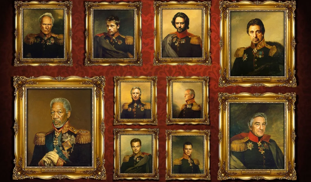 frame, generals, celebrities wearing the uniform of russian generals, celebrity