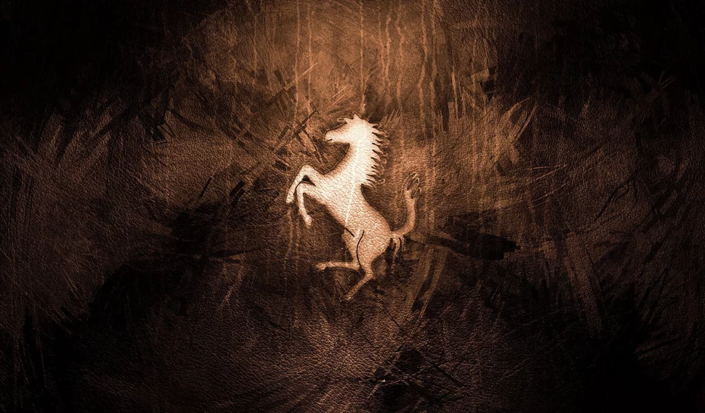 эмблема, ferrari, 2014, кожа, лошадь