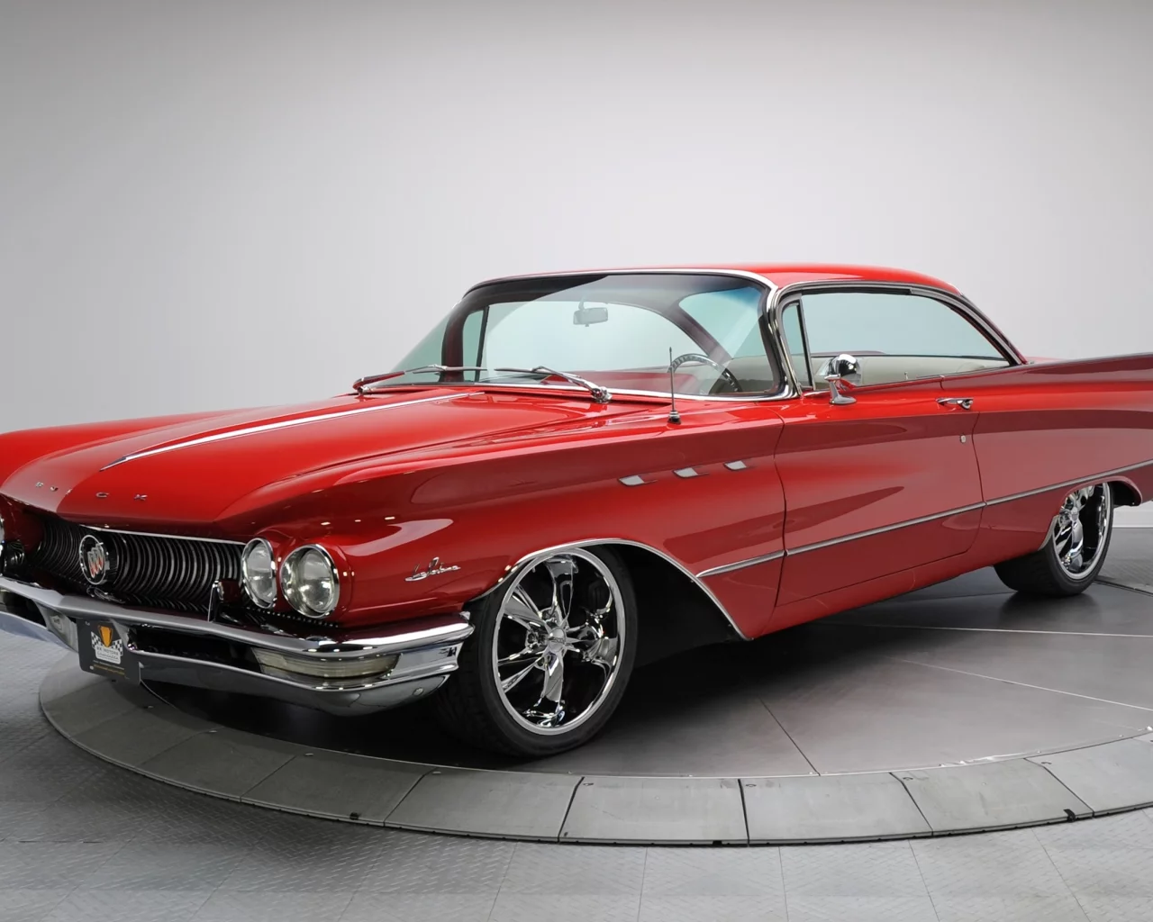 ретро, buick lesabre, 1960г, автомобиль, красный