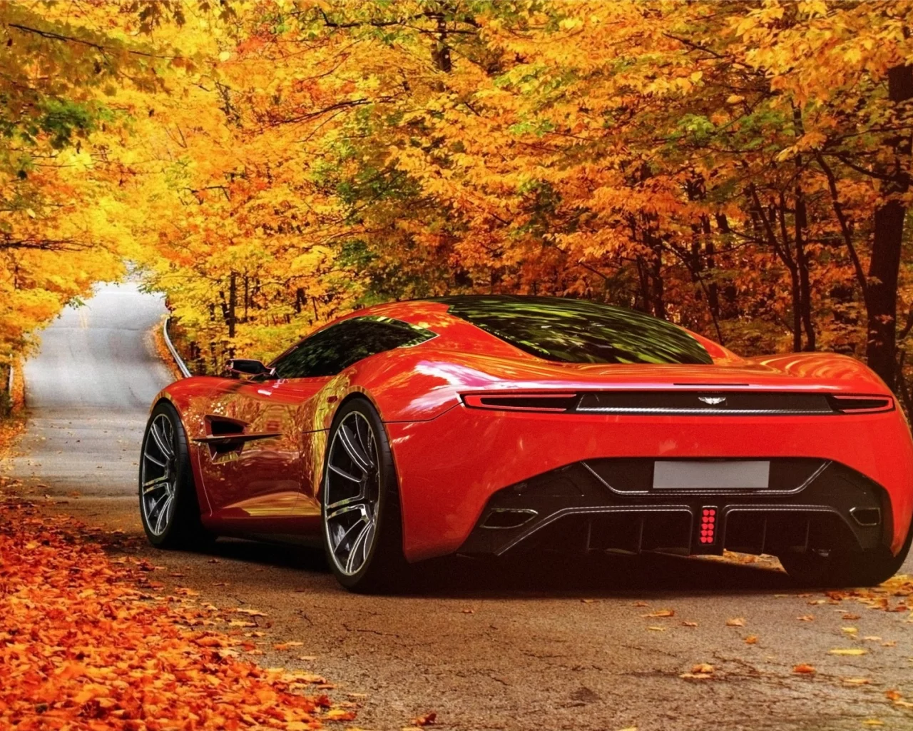 живописные, концепт-кар, дорога, aston martin dbc, авто