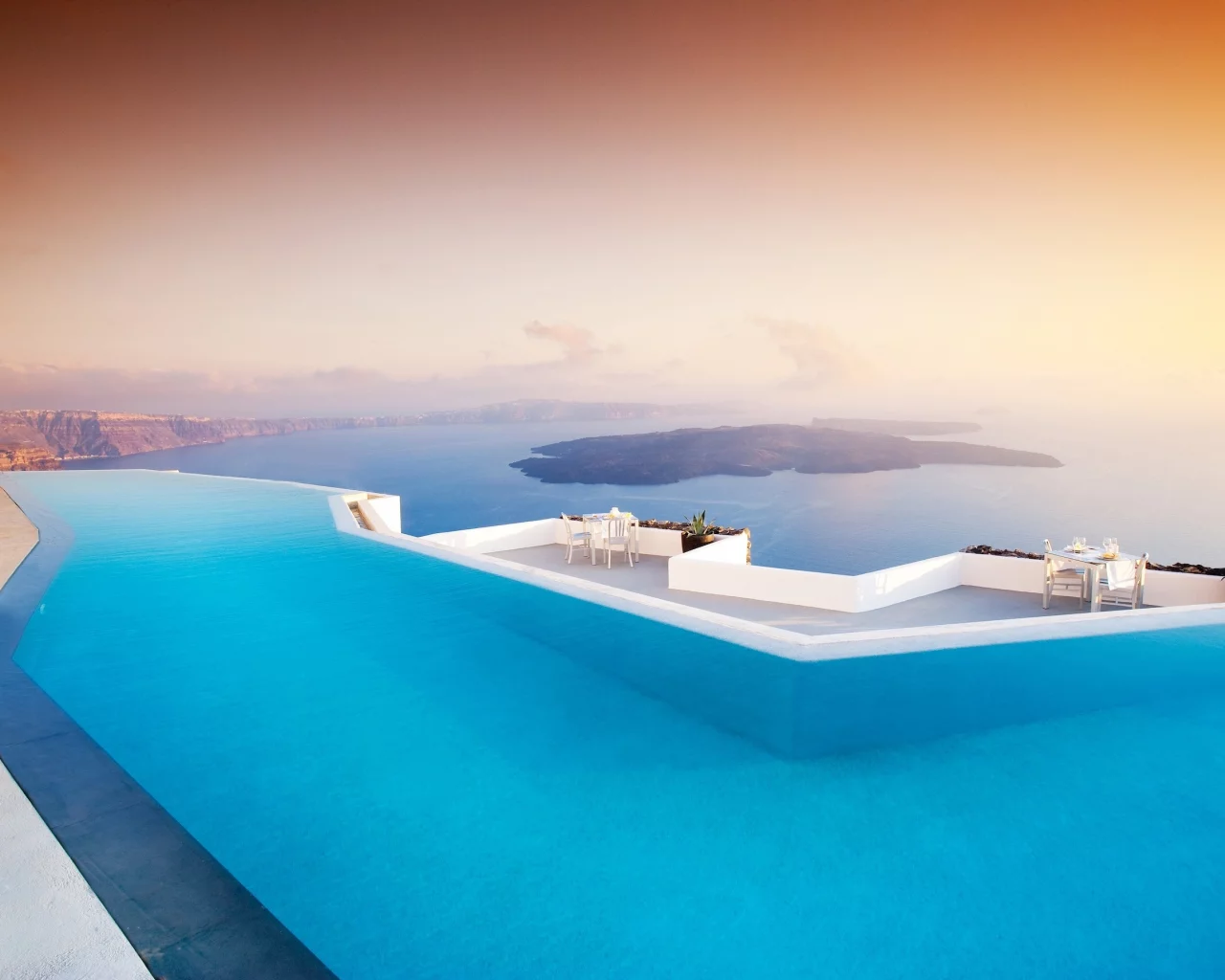 отель, санторини, pool, бассейн, santorini, греция, greece