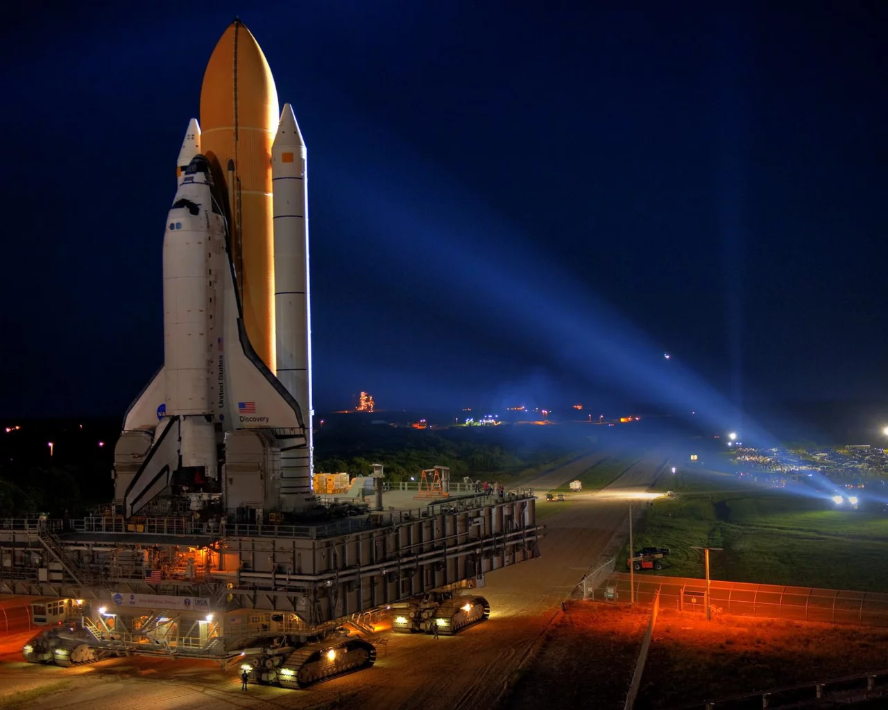 Дискавери, NASA, стартовая площадка, космический челнок