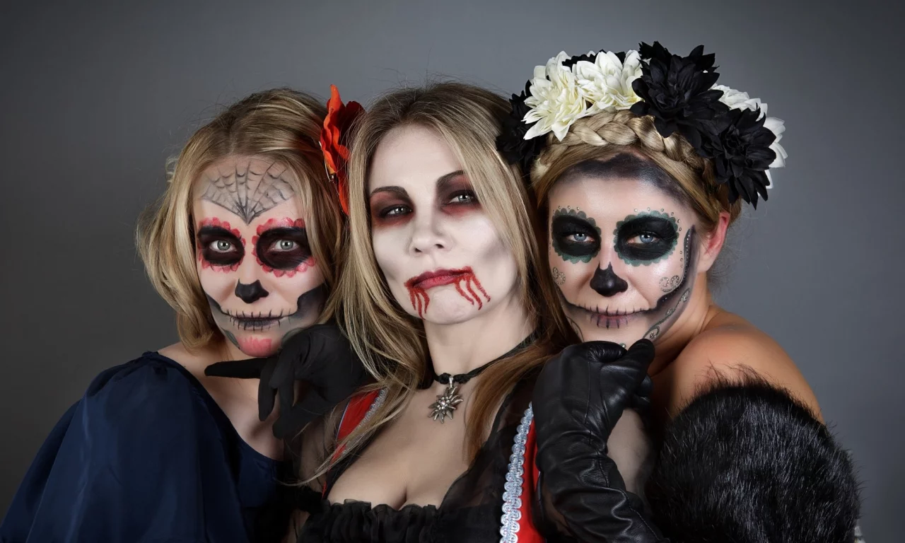 Грим, модели, Halloween