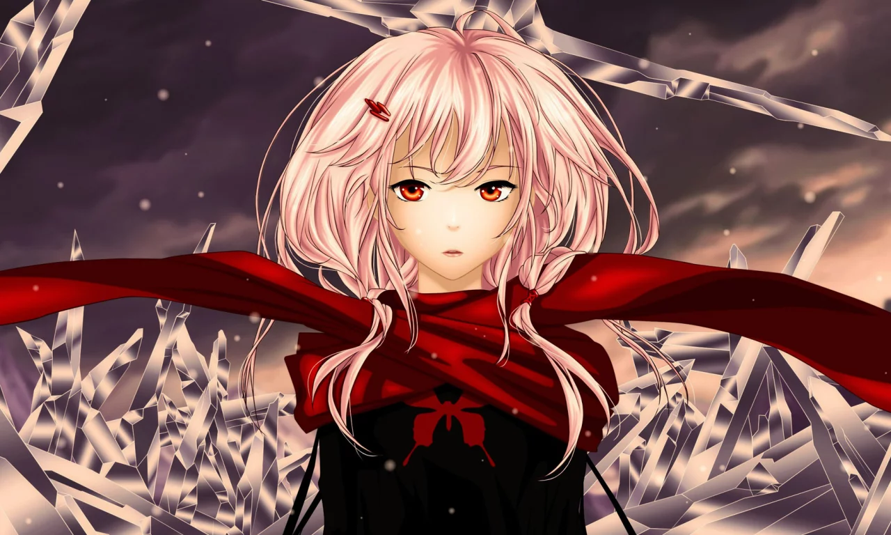 Guilty crown, Инори, Inori, вирус апокалипсис, кристаллы