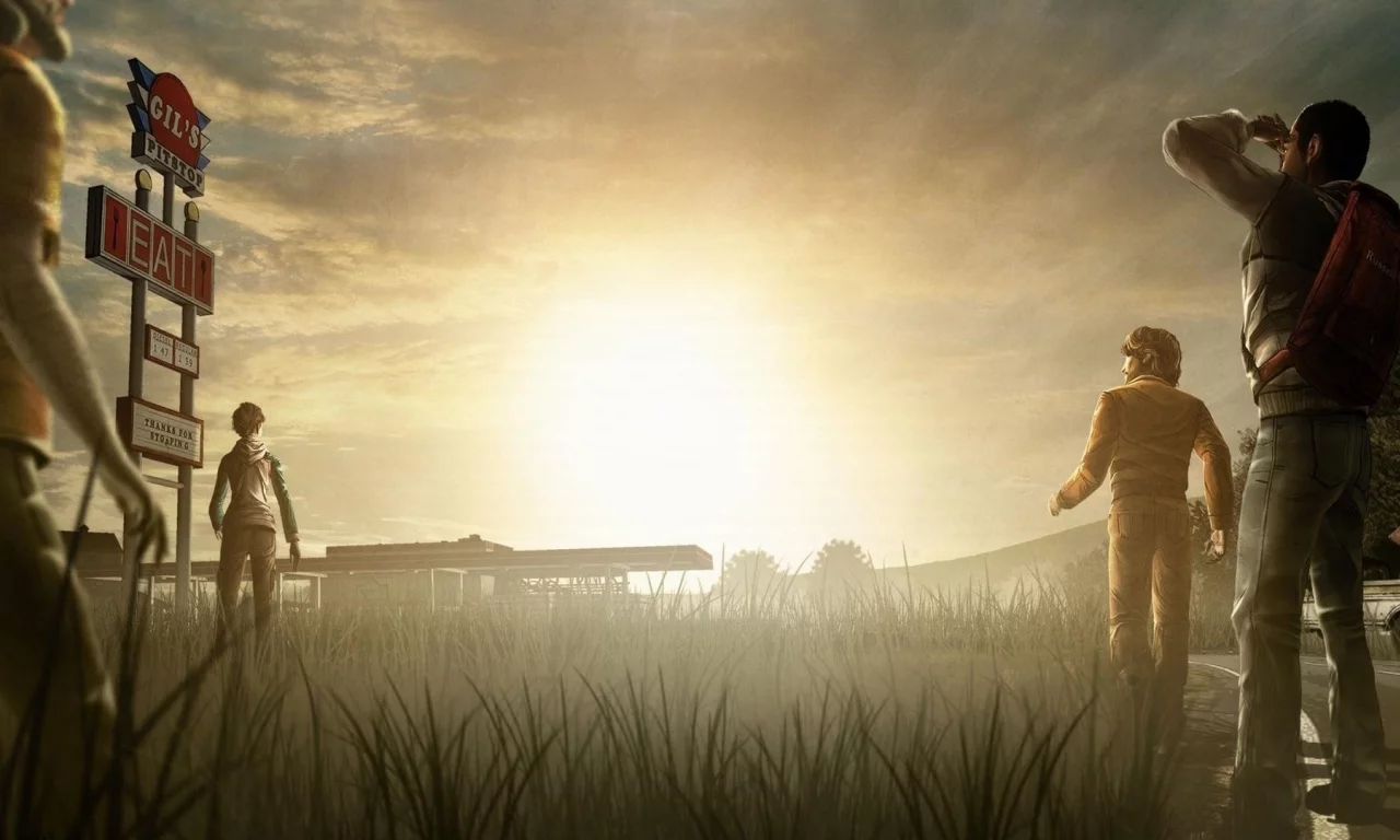 выжившие, telltale games, dlc, 400 days, зомби, the walking dead, солнце