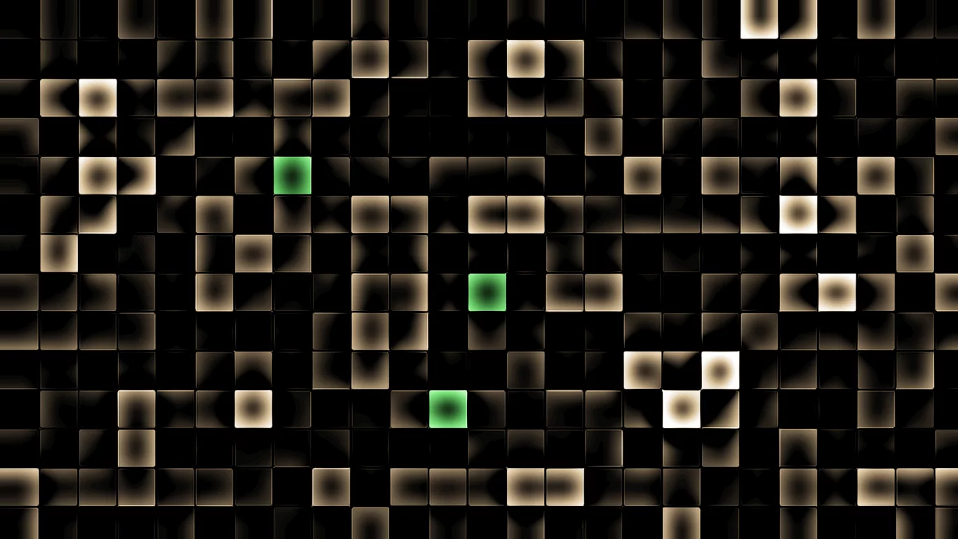 pattern, black, gold, square