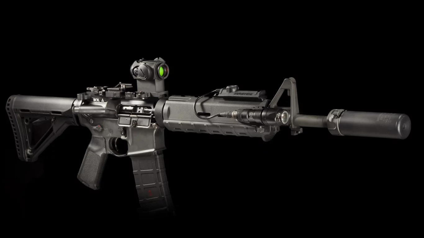 карабин, полуавтоматическая, штурмовая, m4, винтовка