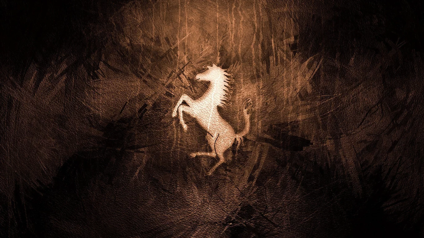 эмблема, ferrari, 2014, кожа, лошадь