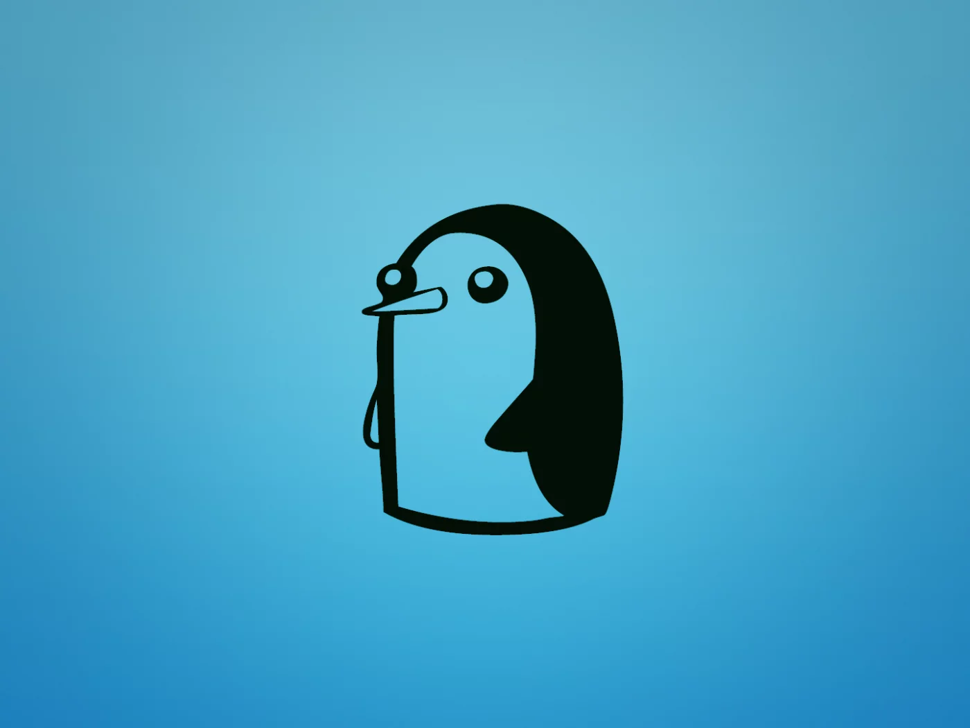 gunter, adventure time, at, пингвин, время приключений