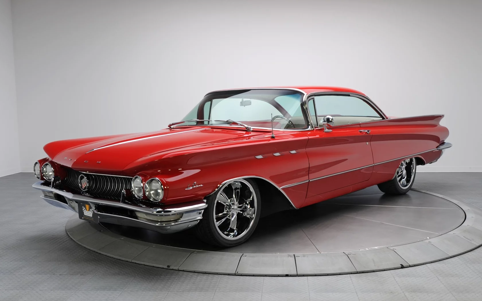 ретро, buick lesabre, 1960г, автомобиль, красный