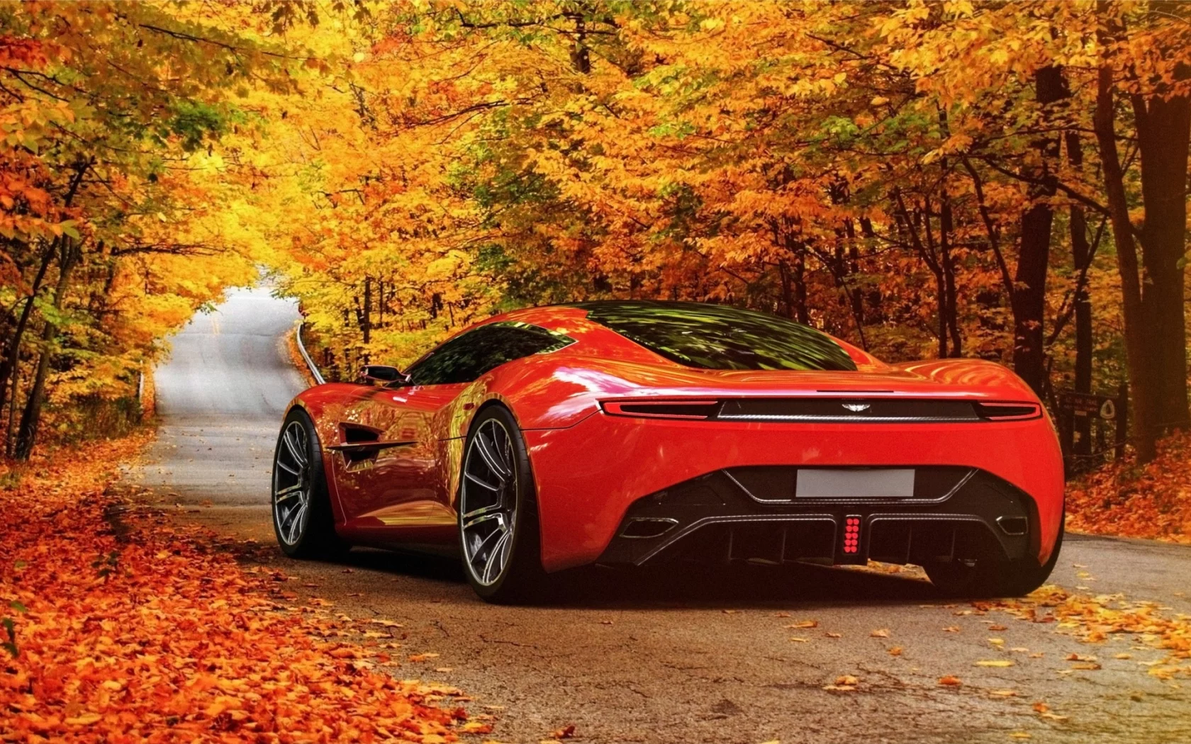 живописные, концепт-кар, дорога, aston martin dbc, авто