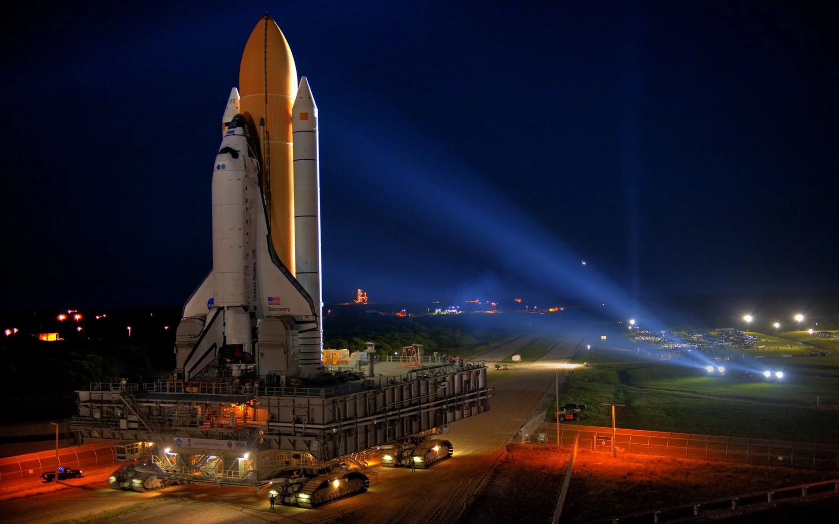 Дискавери, NASA, стартовая площадка, космический челнок