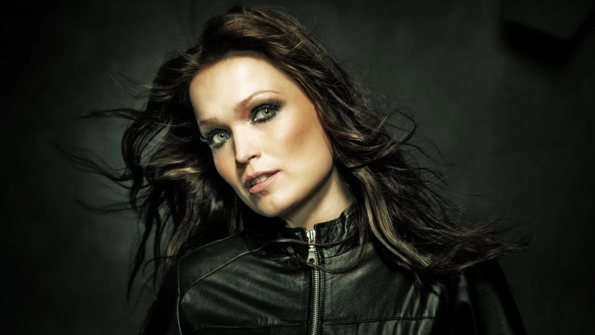 tarja, turunen, взгляд, темное, брюнетка