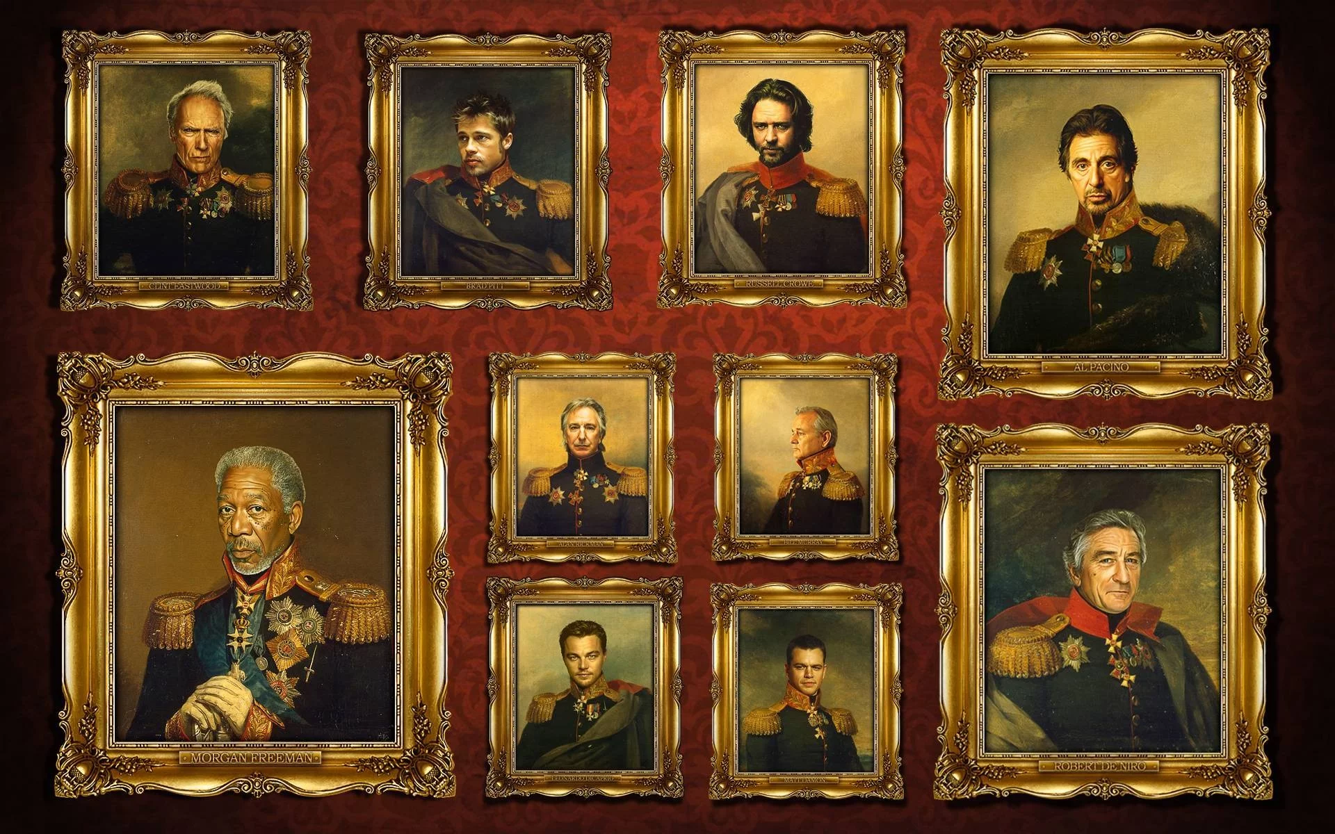 frame, generals, celebrities wearing the uniform of russian generals, celebrity