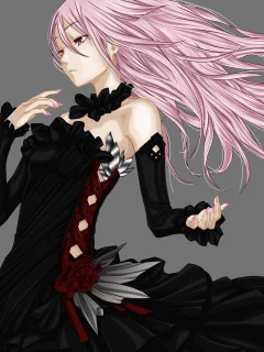 Guilty crown, Инори, Inori, корона вины, платье