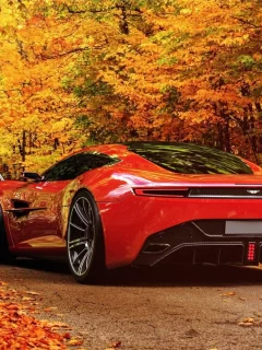 живописные, концепт-кар, дорога, aston martin dbc, авто