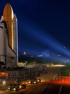 Дискавери, NASA, стартовая площадка, космический челнок