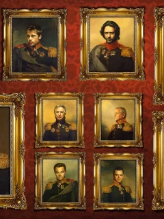 frame, generals, celebrities wearing the uniform of russian generals, celebrity