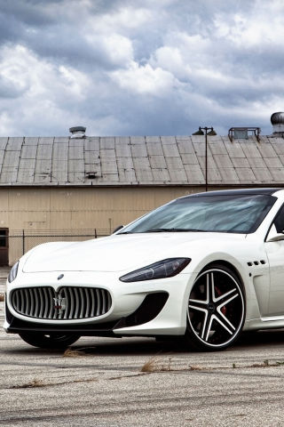 maserati, whiteмазерати, granturismo, mc stradale