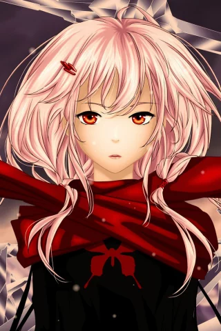 Guilty crown, Инори, Inori, вирус апокалипсис, кристаллы