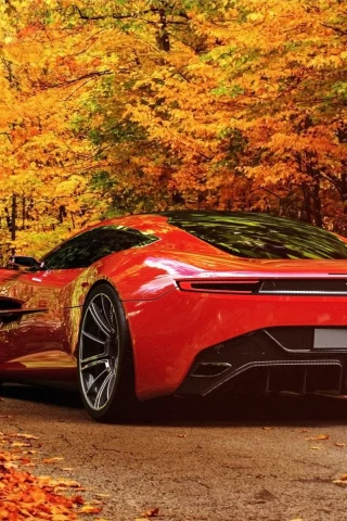 живописные, концепт-кар, дорога, aston martin dbc, авто