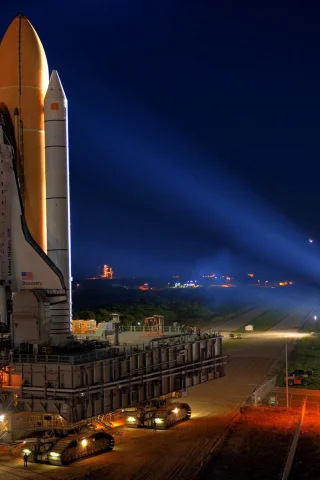 Дискавери, NASA, стартовая площадка, космический челнок