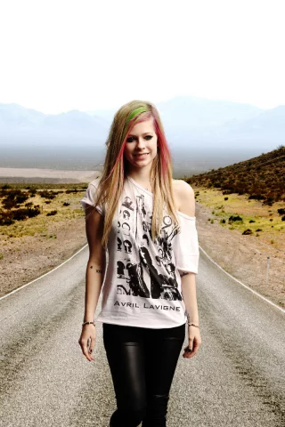 дорога, singer, avril lavigne, горы, девушка, певица, music, the long road