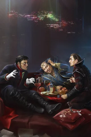 Игра, Kapsuliry-EVE, Бар, стол, ужин, вечеринка.