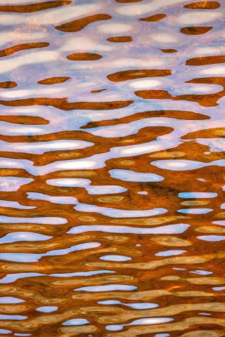 прозрачность, рябь, блики, вода
