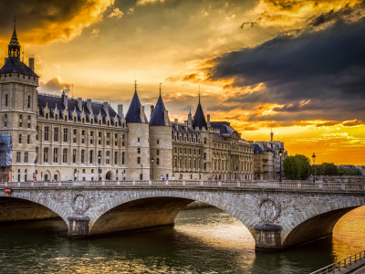 замок, paris, france, франция, la conciergerie, консьержери, париж