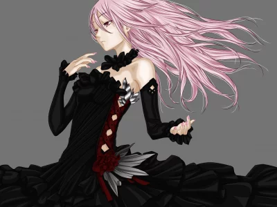 Guilty crown, Инори, Inori, корона вины, платье