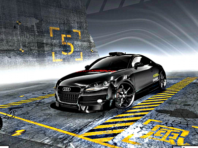 ProStreet, Audi, TT, black