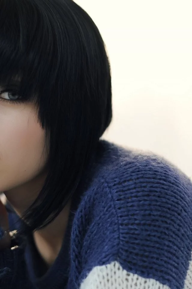 взгляд, mellisa clarke, губы, брюнетка
