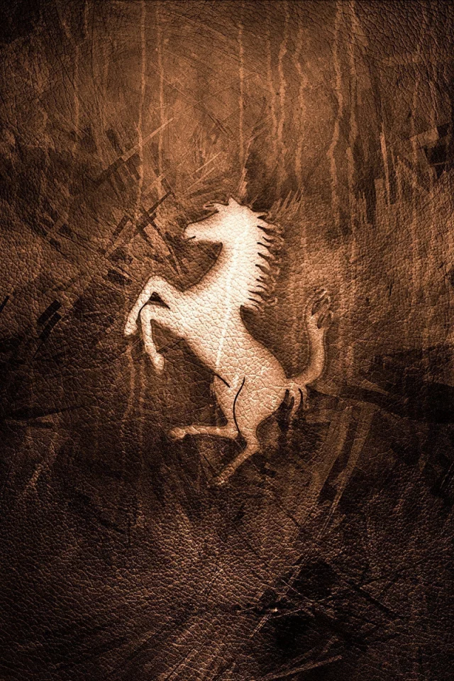 эмблема, ferrari, 2014, кожа, лошадь