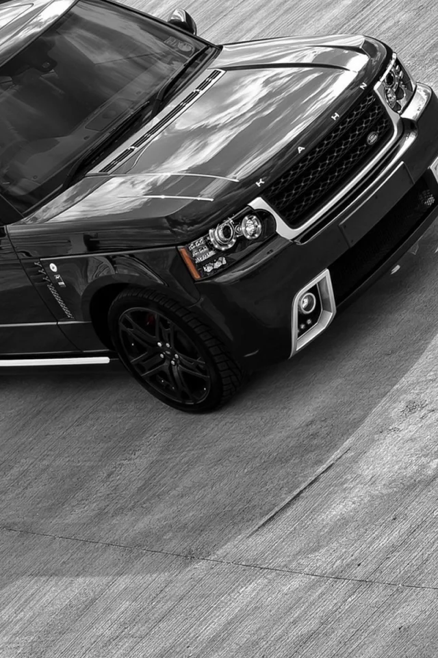 трек, land rover, внедорожник, чб