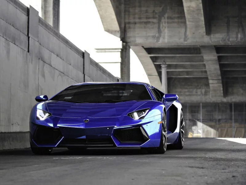 lamborghini, спорткар, фары
