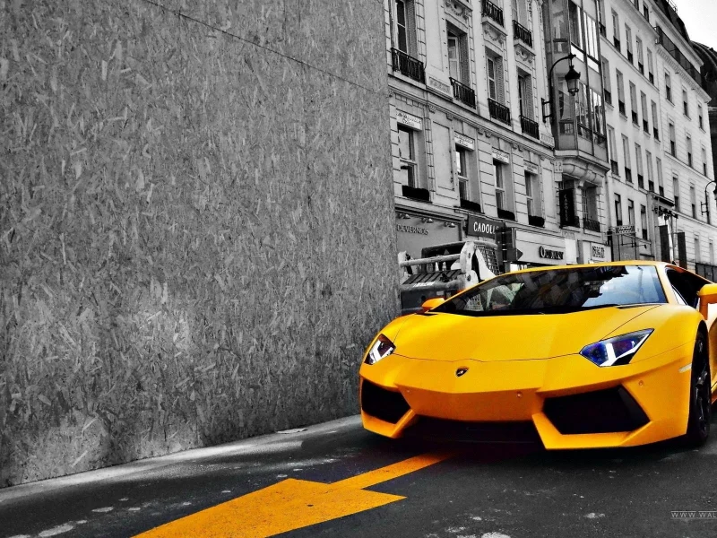 lamborghini, спорткар