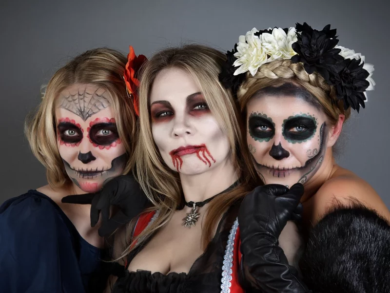 Грим, модели, Halloween