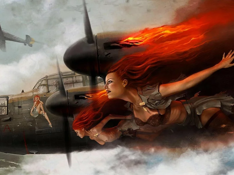 avro lancaster, четырёхмоторный, британский, тяжёлый