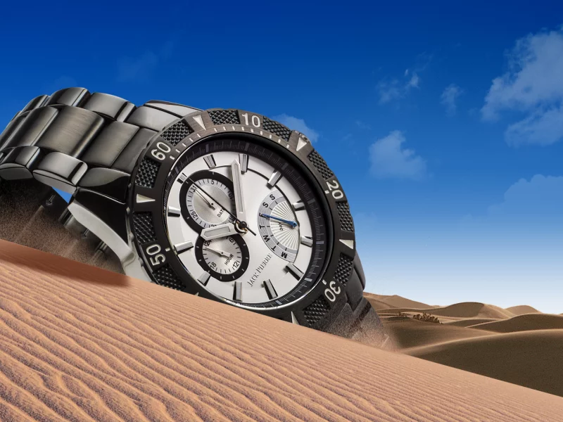 jack pierre, sand, desert, watch