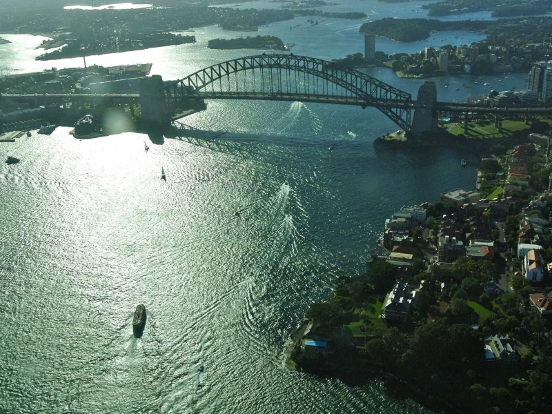 австралия, sydney harbour bridge, australia, город