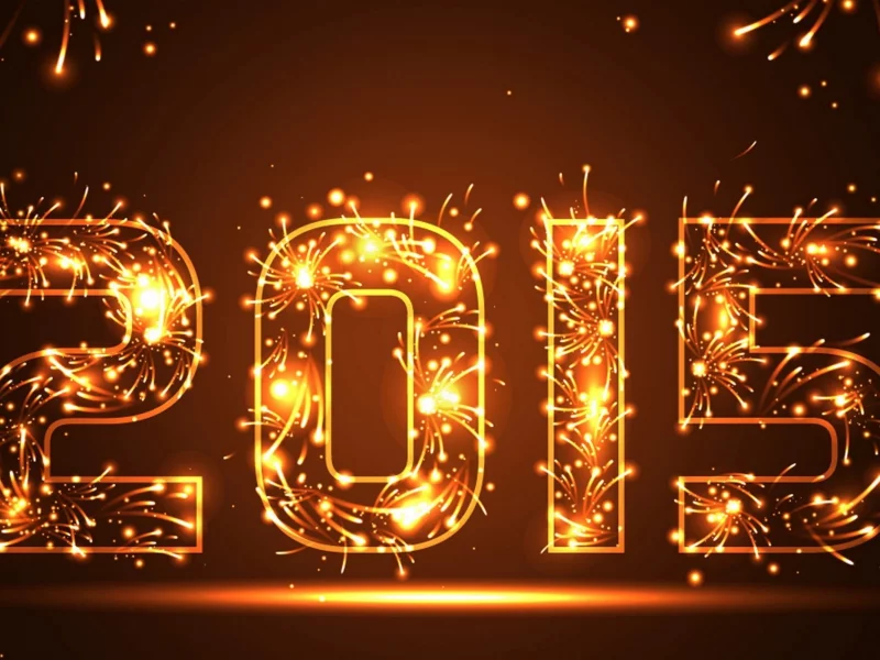 2015, Новый год, фейерверк