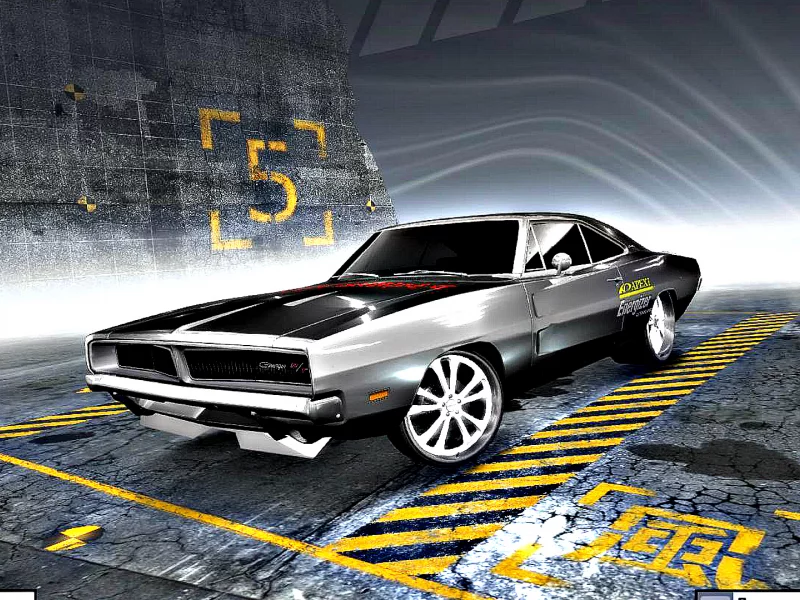 ProStreet, Dodge, Charger, silver