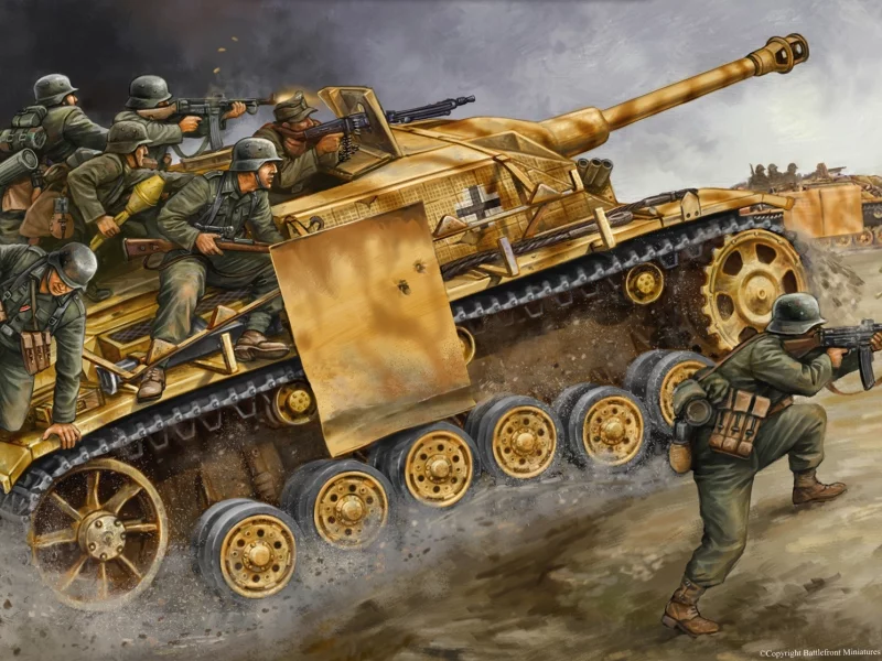 германия, вермахт, война, stug iv, немцы, солдаты, штюг