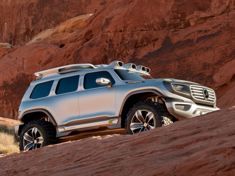 suv, mercedes-benz, 4х4, мерседес, горы, concept, ener-g-force