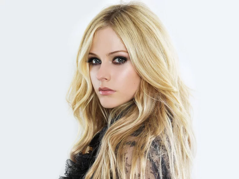 певица, взгляд, avril lavigne