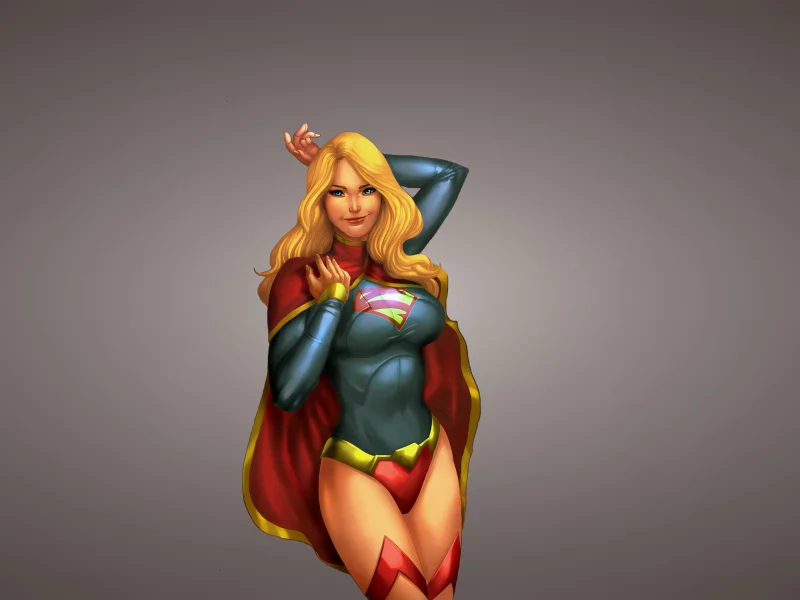 красный плащ, superman, супермен, supergirl, супердевушка